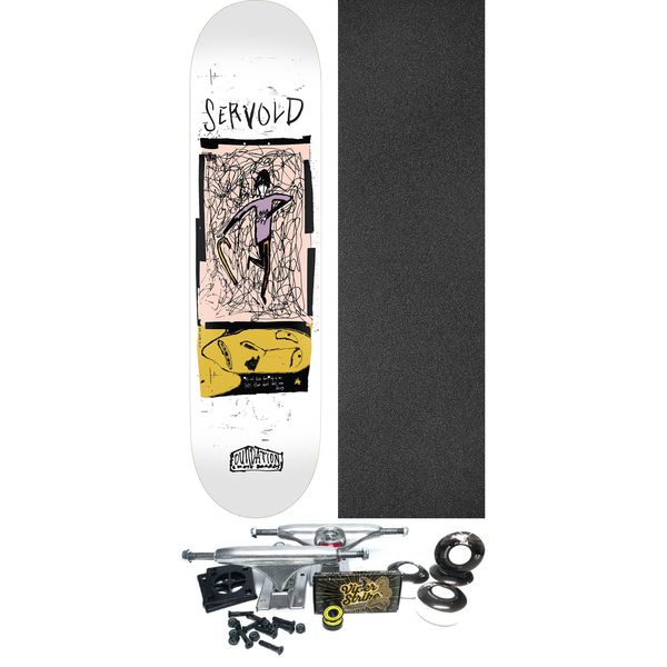 Foundation Skateboards Dakota Servold Gaze Skateboard Deck - 8.5" x 32.38" - Complete Skateboard Bundle